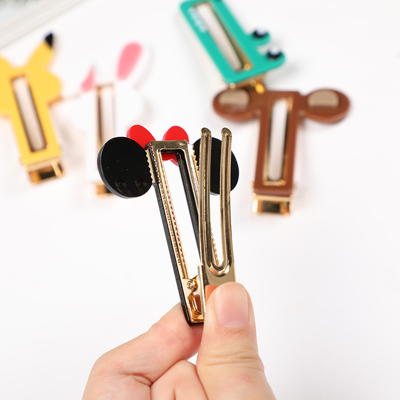 Girl Bangs Hair Card Selling Germinate Decorative Korean Version Of Cute Girl Hairpin Edge Clip Broken Hairpin undefined