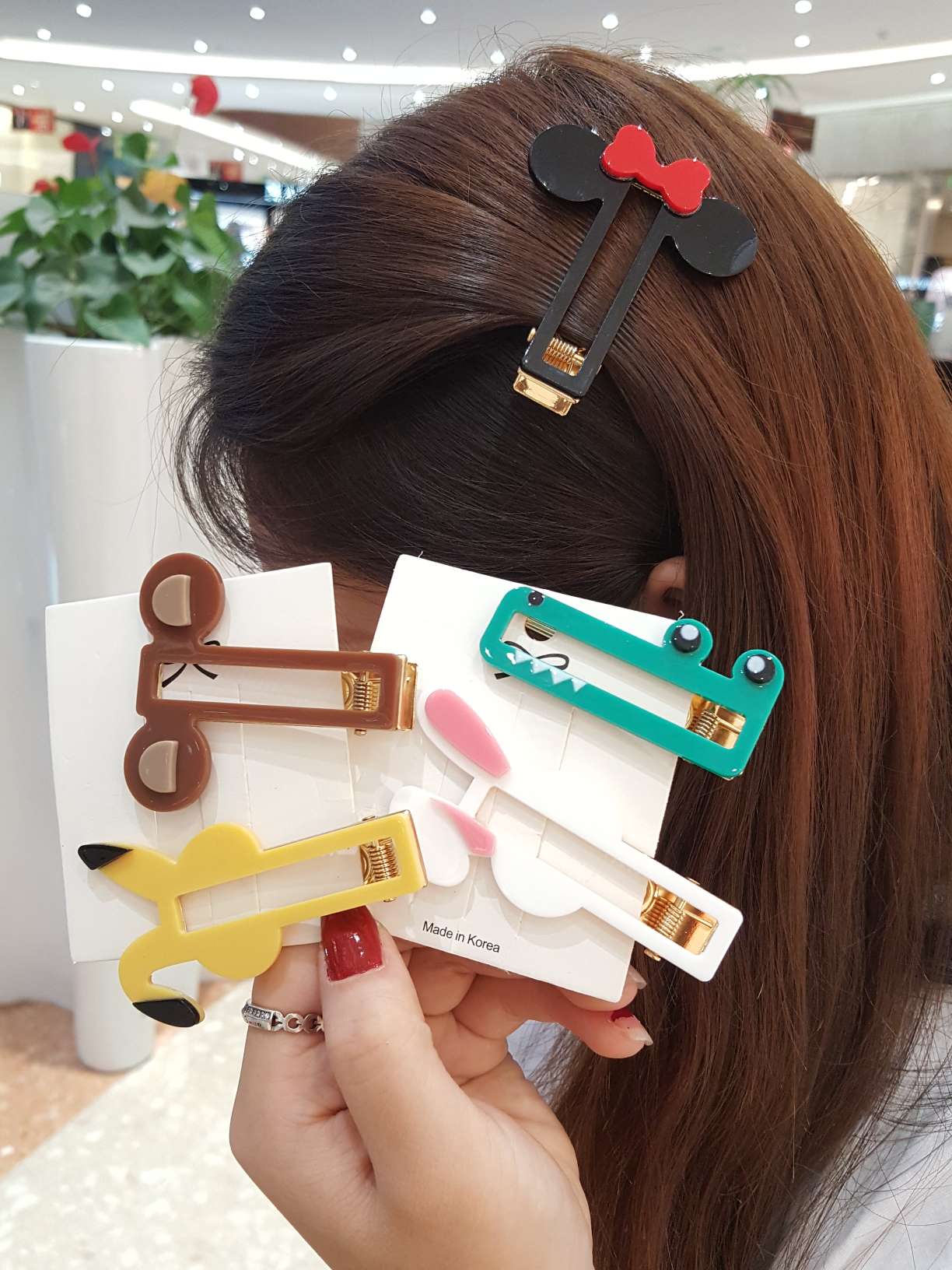 Girl Bangs Hair Card Selling Germinate Decorative Korean Version Of Cute Girl Hairpin Edge Clip Broken Hairpin