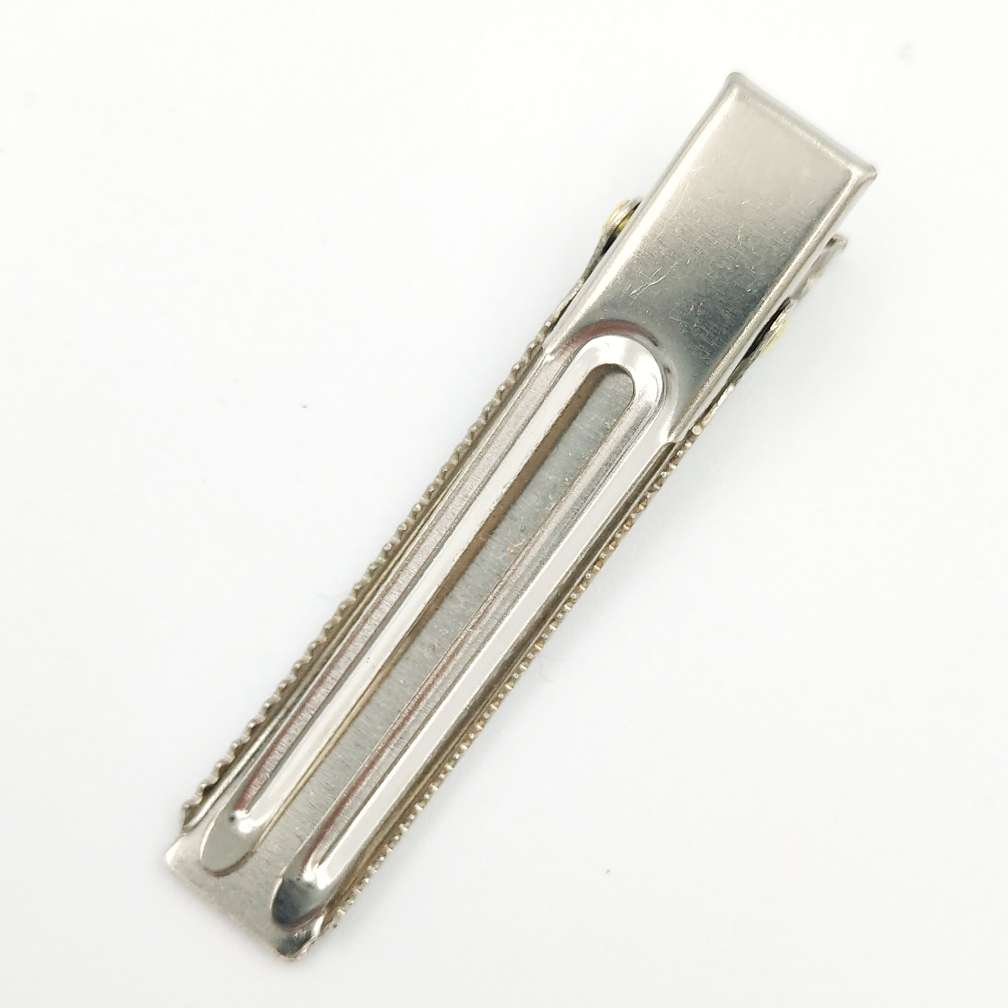 5cm双叉夹DIY饰品配件镍色白K色鸭嘴夹手工制作DIY发夹自做夹发饰手作饰品夹子发卡头饰蝴蝶结材料配件