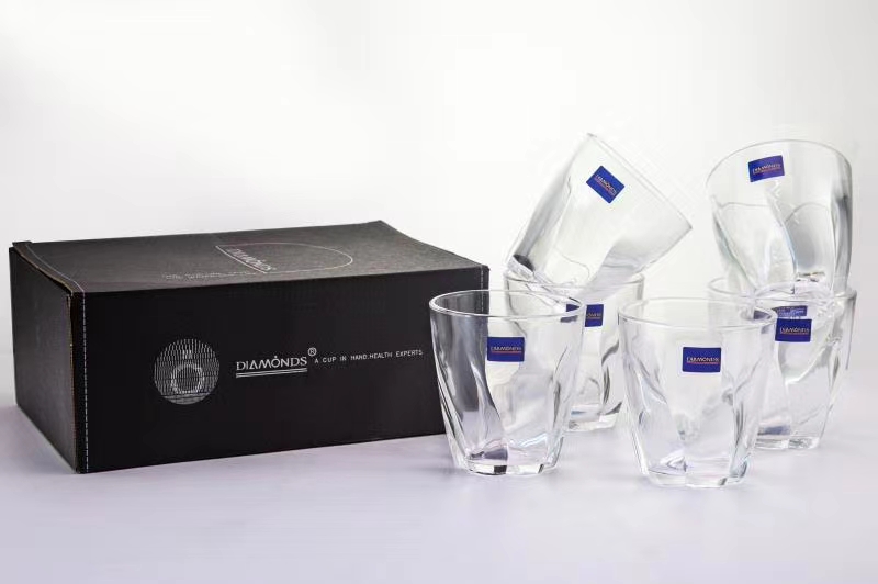 كأس ماء منزلي من الزجاج Specification image