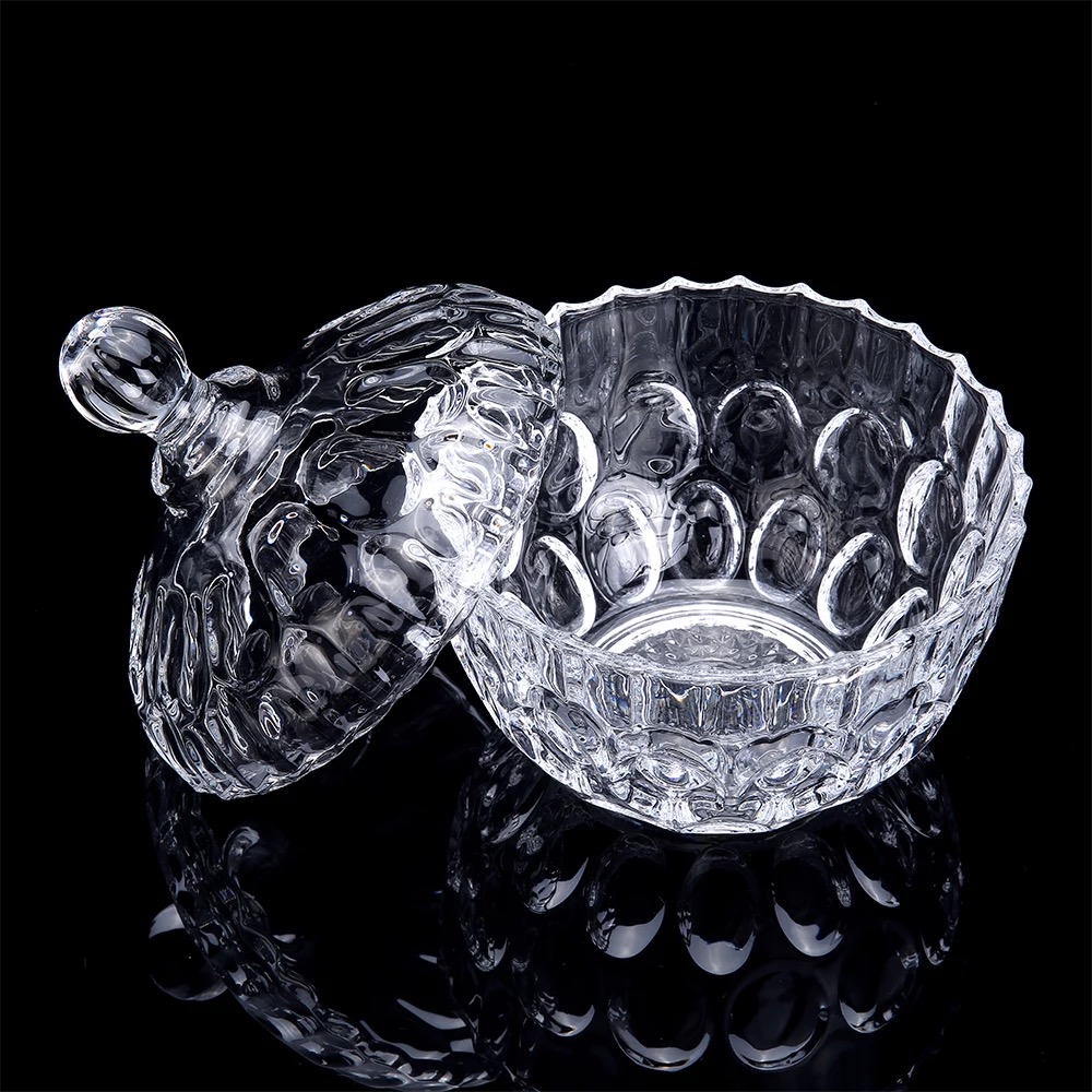 Glass sugar jar undefined