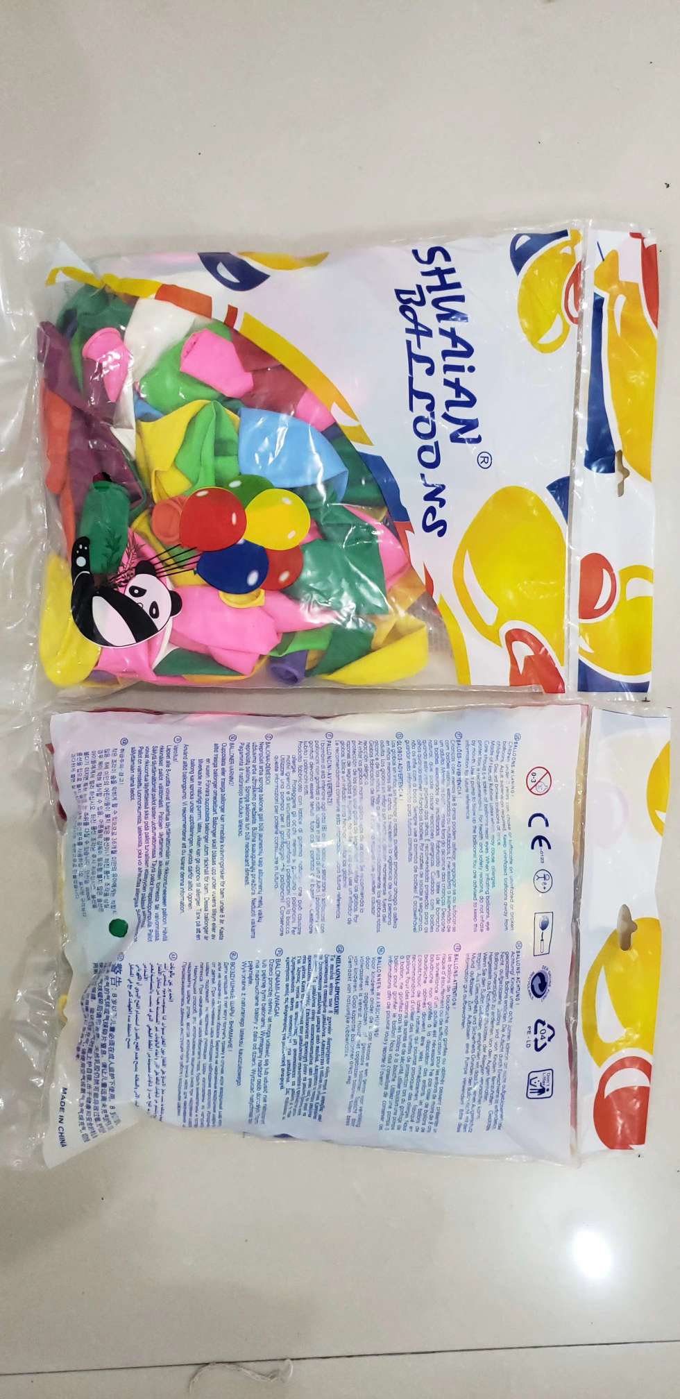 3.2-gram regular-colored balloons undefined