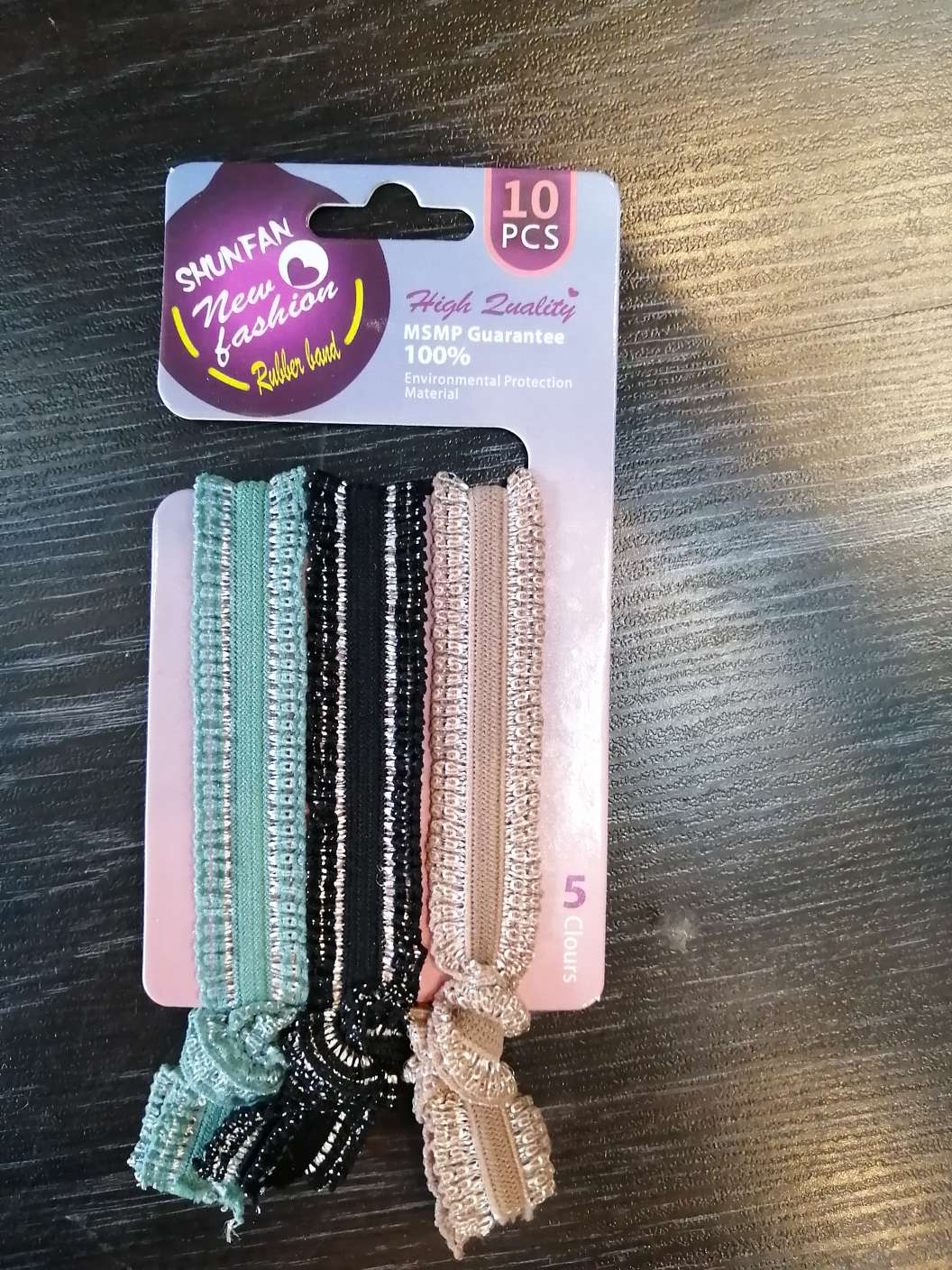 Basic lace knotted hair tie, original Korean premium headwear, simple hair tie and hair band, ins Forest girl hair tie and hair band, factory direct sales details Picture