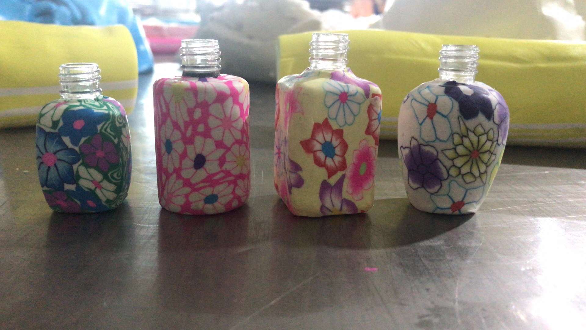 Clay bottle, car pendant Specification drawing