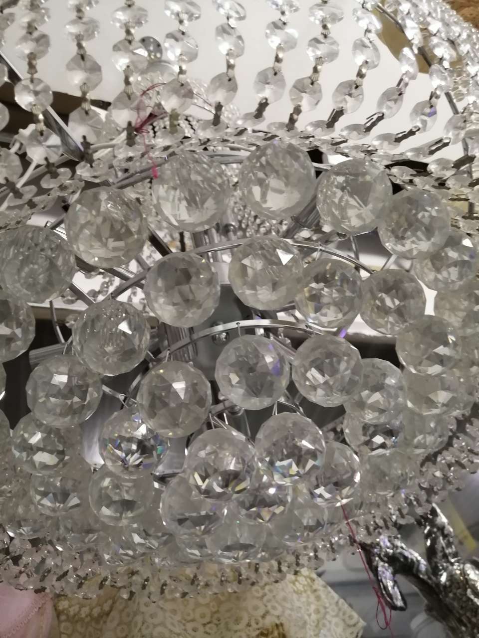 Selected luxurious crystal ceiling for living room and bedroom 38347 Application Scenario