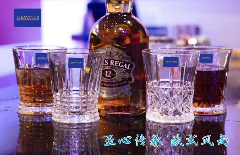 Whisky glass wine glass series undefined