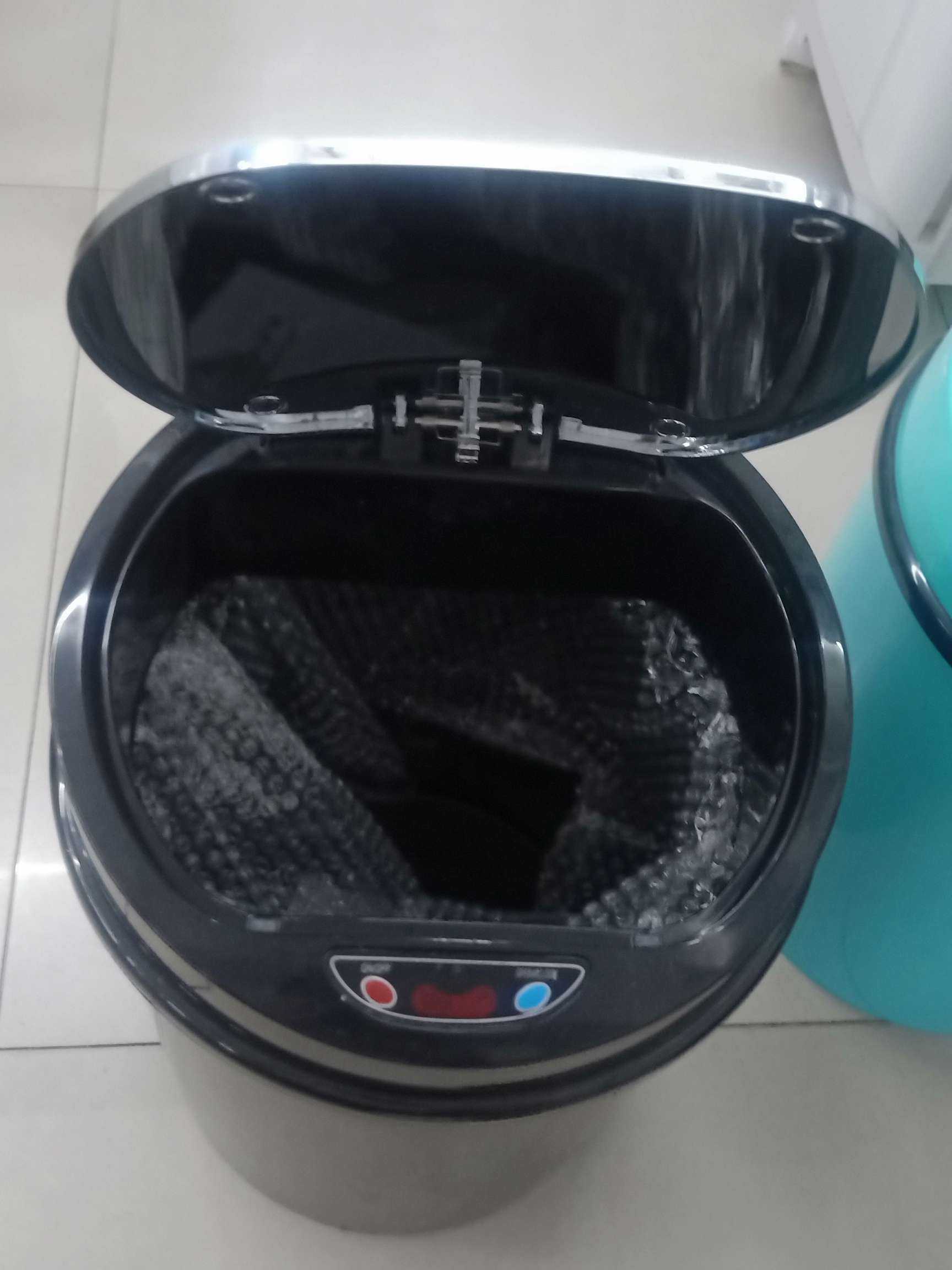 感应垃圾桶，双用垃圾桶，高级垃圾桶，带电池垃圾桶详情图6