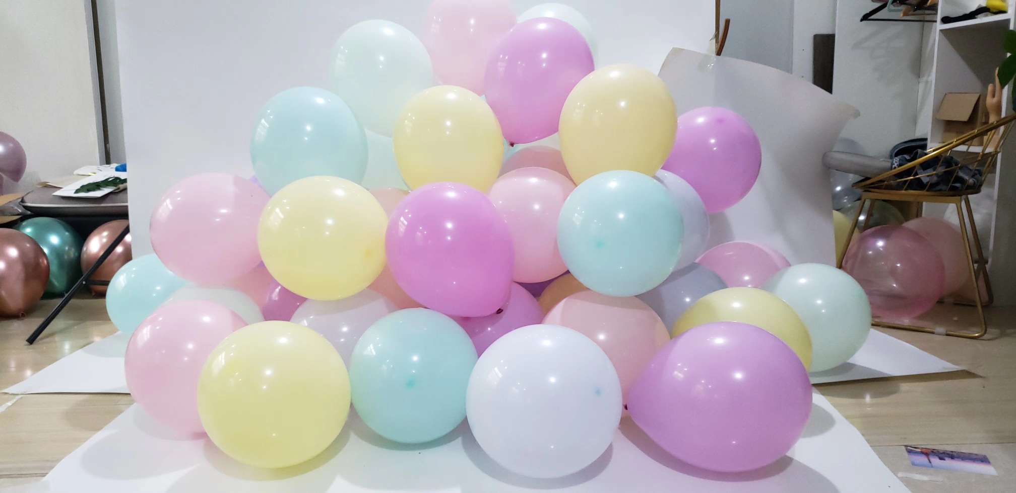 2.8-gram macaron balloon decoration balloon undefined