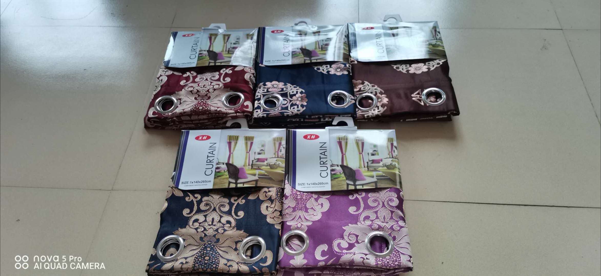 European jacquard curtain thumbnail