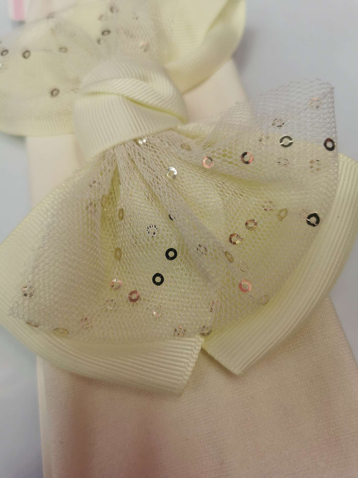 Embroidered sequined hair band details Picture