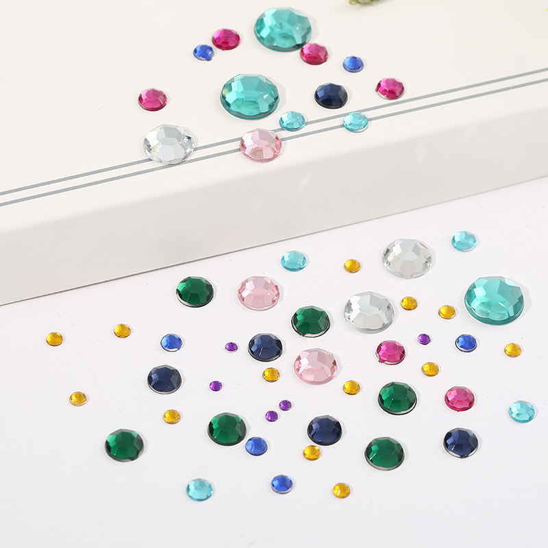 Taiwan acrylic drill round flat bottom flat engraving factory direct sales
