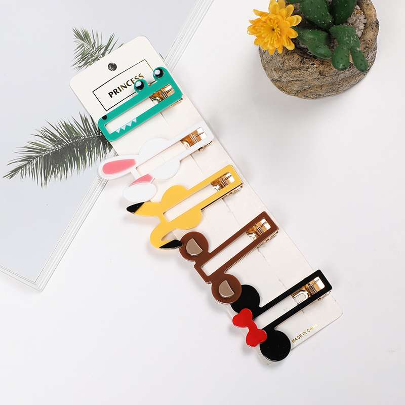 Girl Bangs Hair Card Selling Germinate Decorative Korean Version Of Cute Girl Hairpin Edge Clip Broken Hairpin details Picture