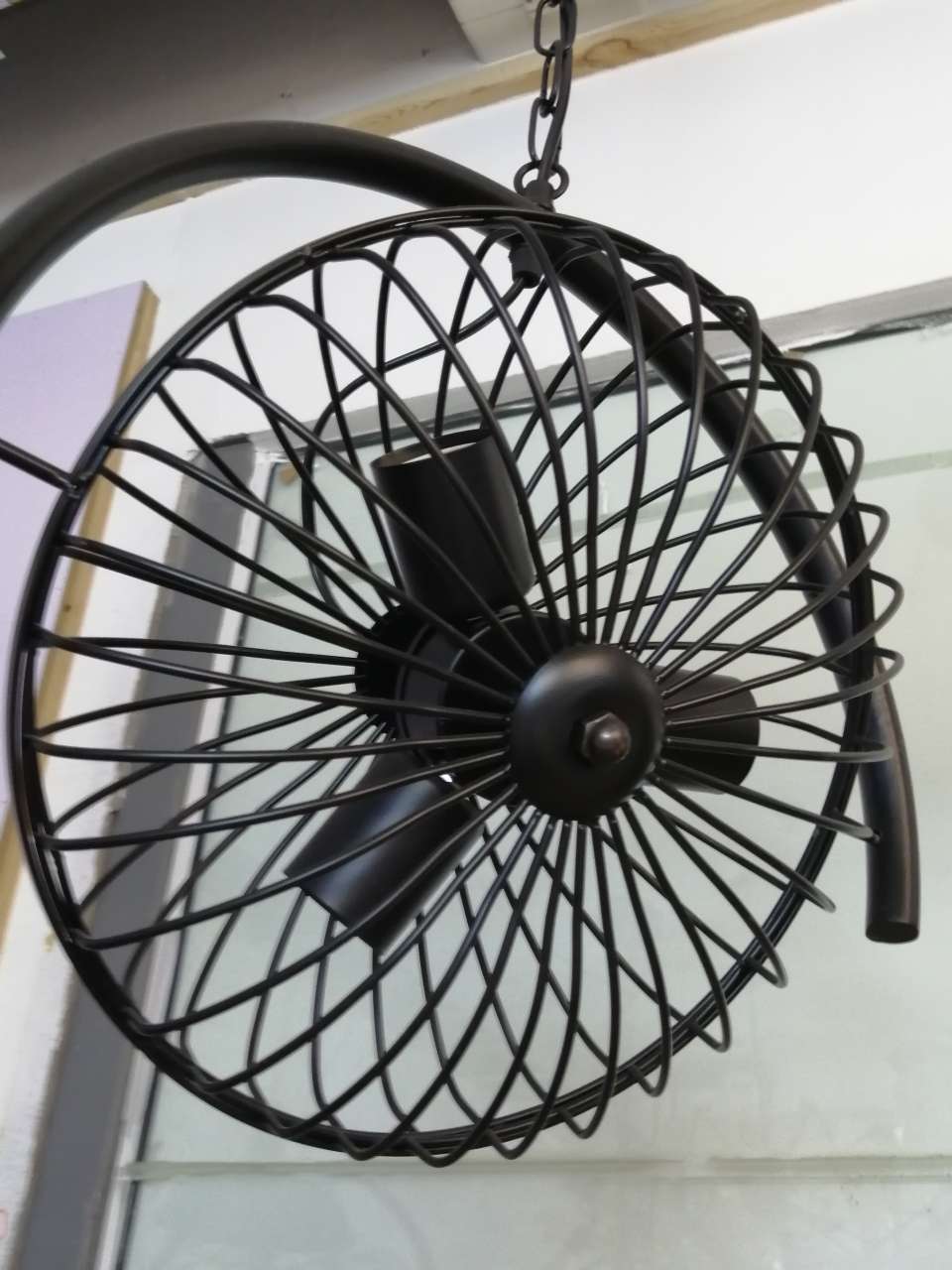 Selected modern design fan-shaped chandelier 5381/3 Application Scenario