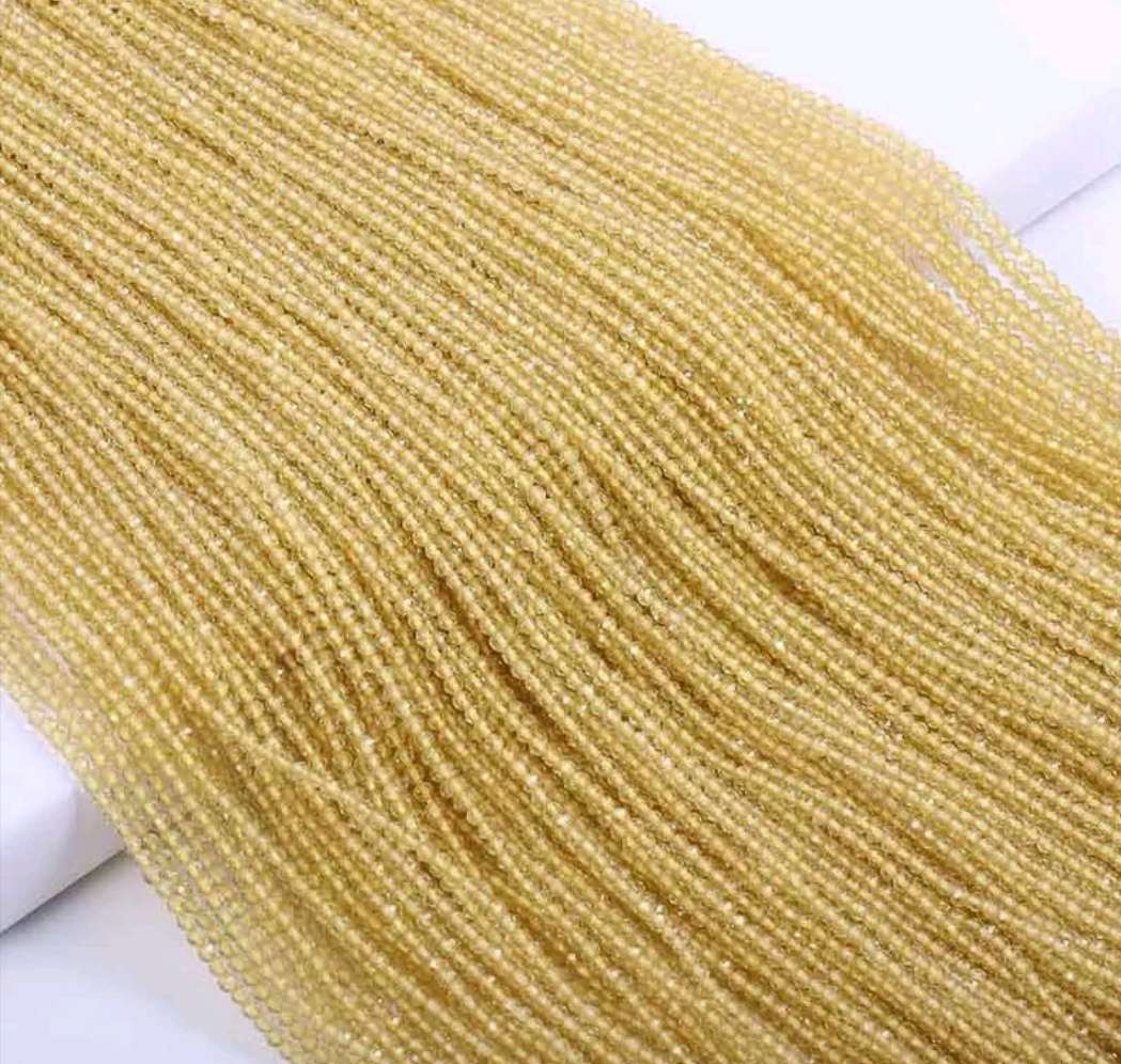 Small beads, natural gemstones, jade, citrine, peridot, 2 2222222223 mm cut, loose beads, jewelry, necklace making, 1DIY bracelet pic 2