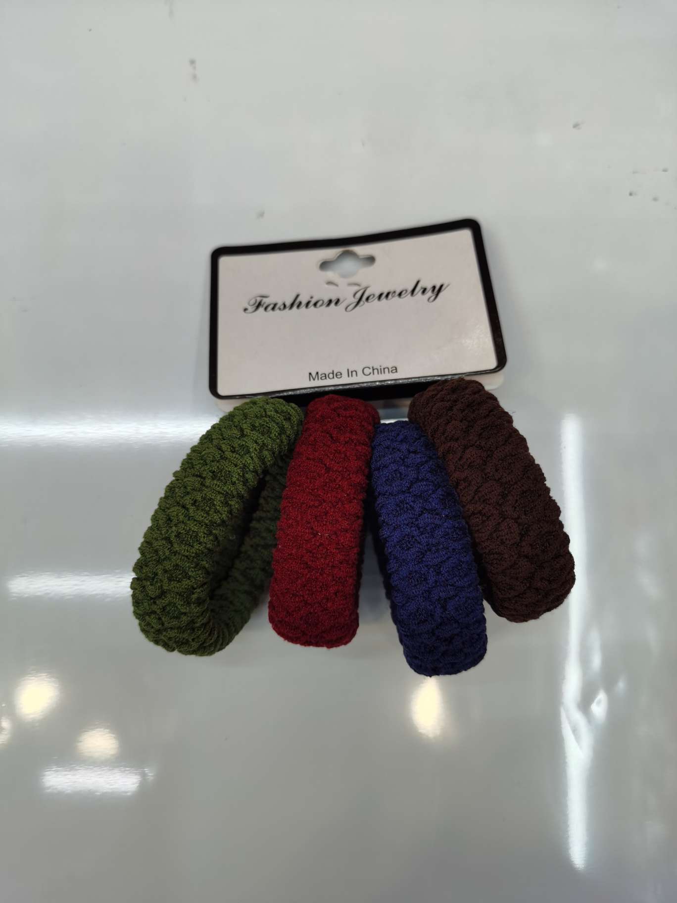 Dark color of Korean jacquard rubber band thumbnail