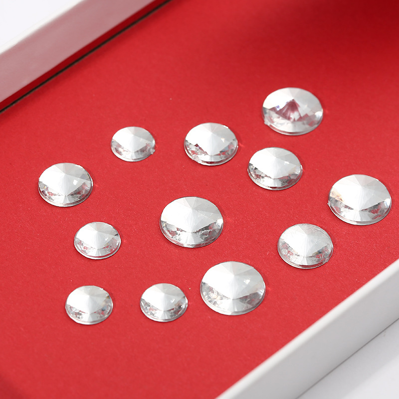 Taiwan acrylic diamond satellite flat-bottomed diamond premium diamond factory direct sales Application Scenario