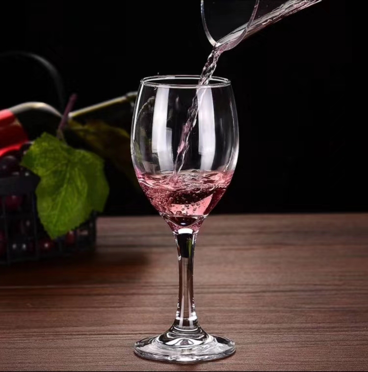 Red wine glass cup undefined