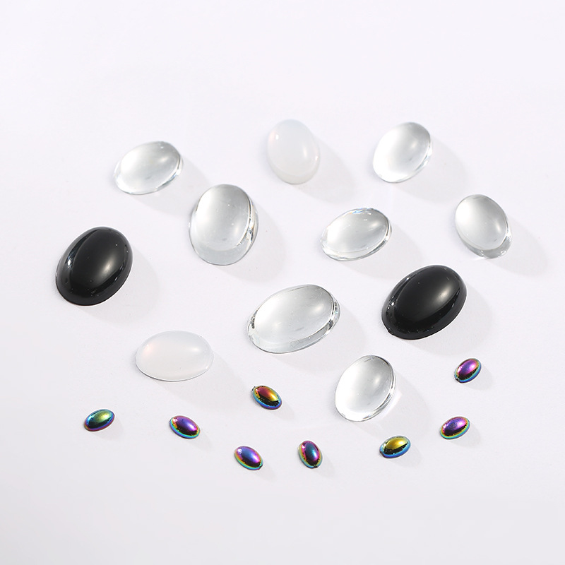 Taiwan acrylic drill oval smooth flat bottom drill manufacturer direct sales Specification image