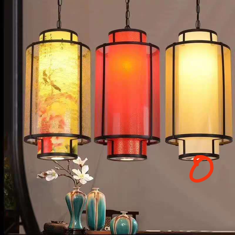 中式吊灯 中式餐厅灯  农庄专用灯笼产品图