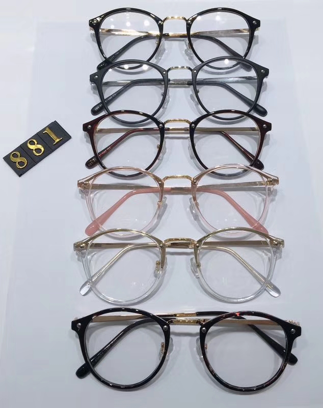 881 semi-metal spectacle frames