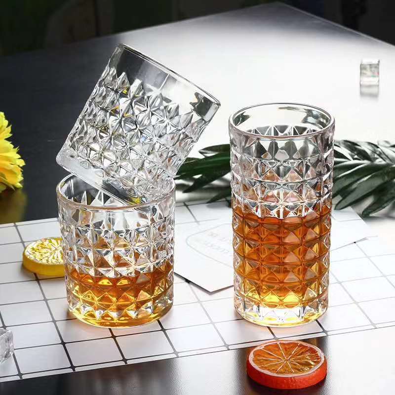 High and low cups, whisky cups, beverage cups, glass cups details Picture