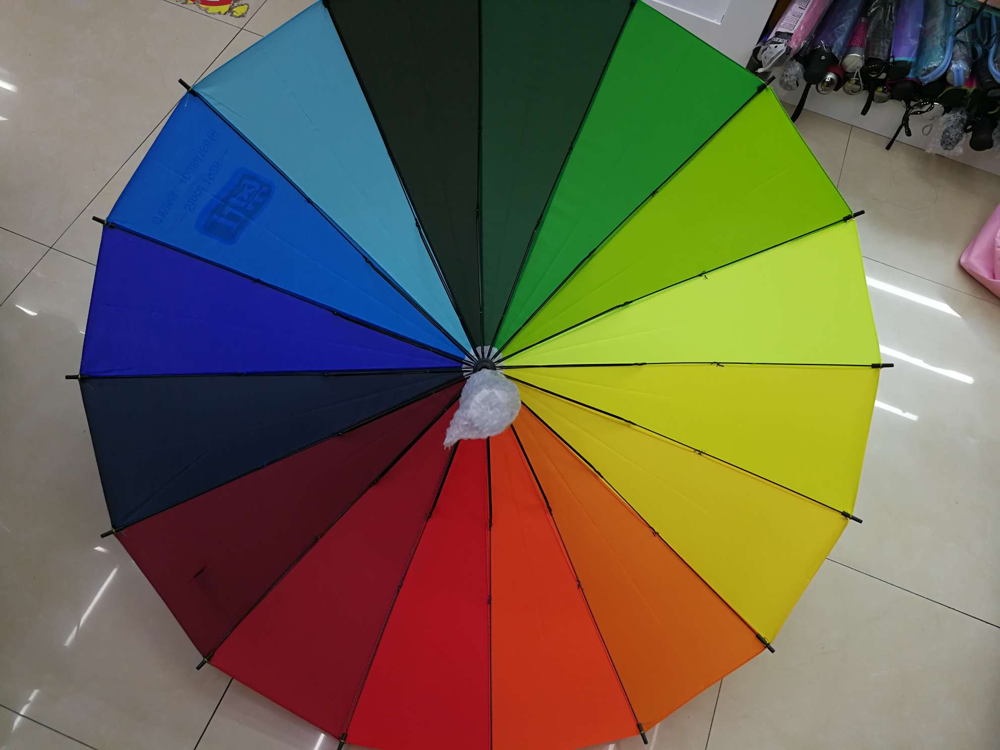 Factory direct sales of straight-handled umbrellas, golf umbrellas, watermelon umbrellas and large umbrellas Specification image
