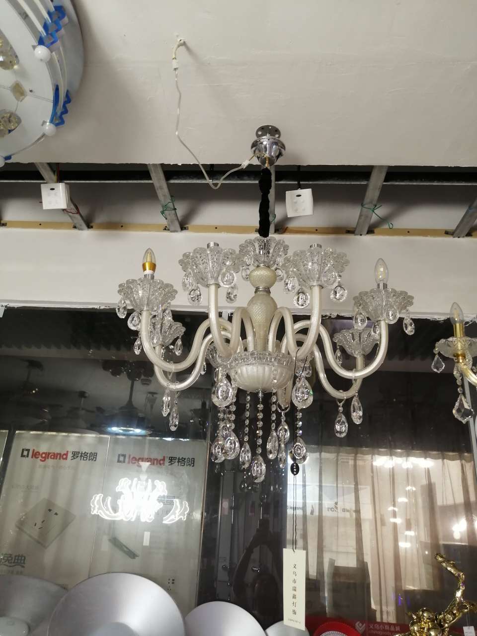 Selected Juhuang Living Room Crystal Chandelier 8081