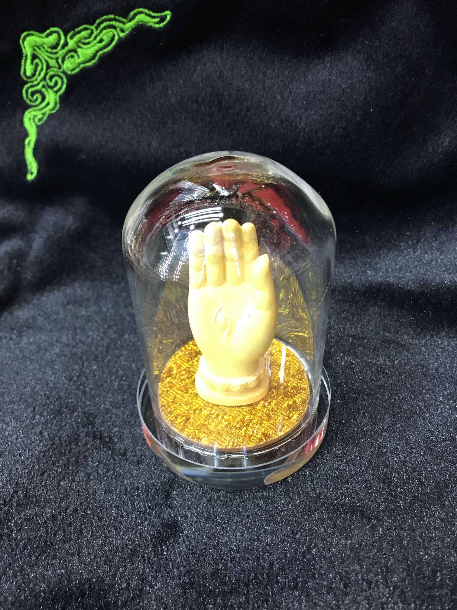 Glass cover Boxwood Guanyin series undefined