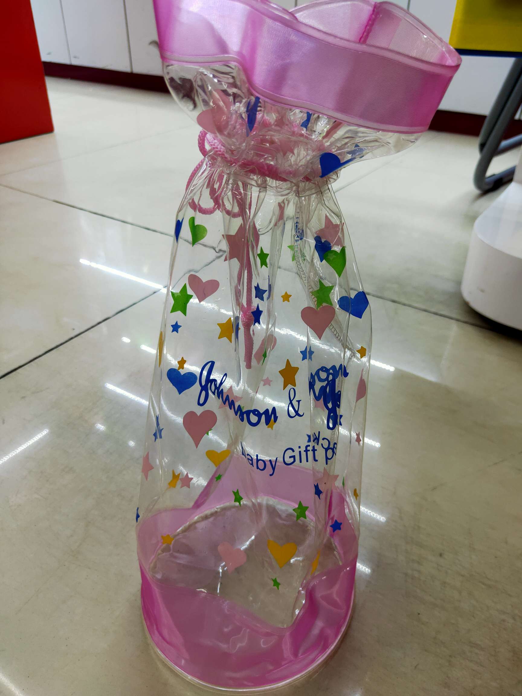 Pvc drawstring bag
