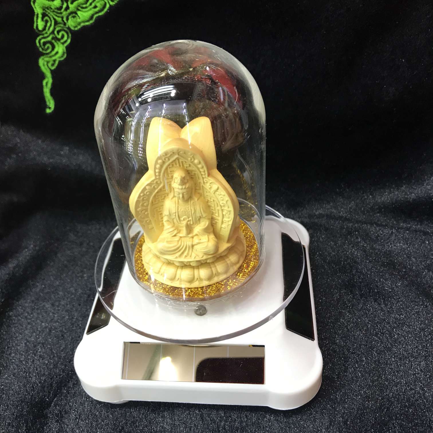 Solar-powered boxwood Guanyin series Specification image