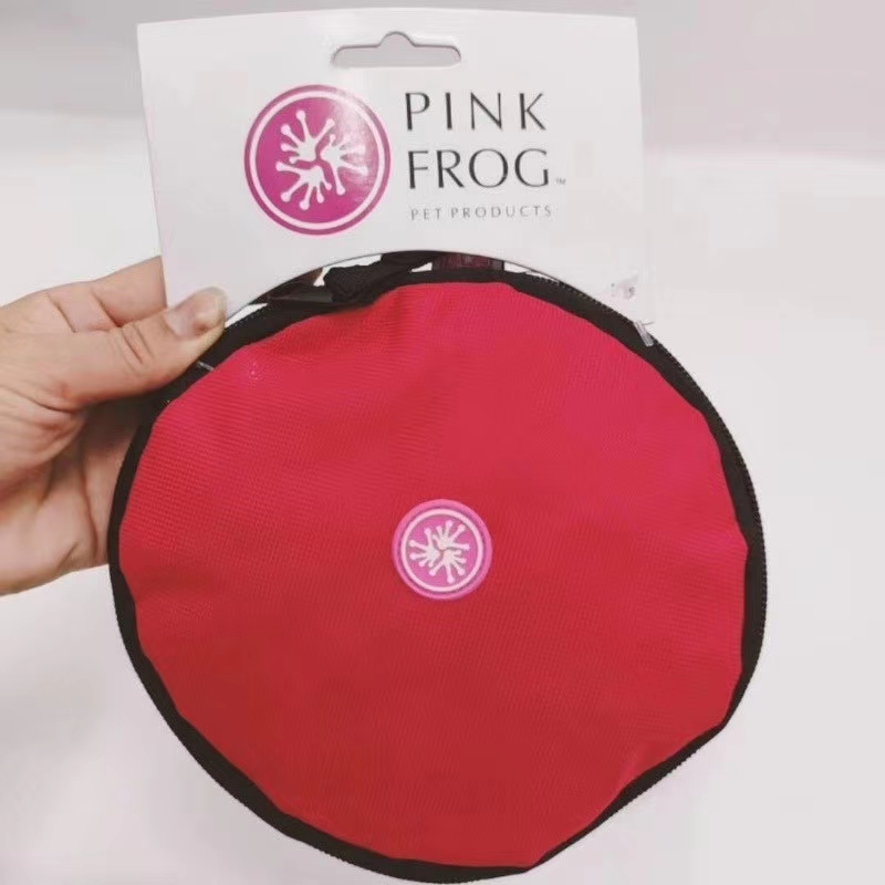 Oxford cloth folding double dog bowl out portable dog bowl, good quality!
Go out, travel, etc...
Let the baby is not afraid to eat and drink details Picture