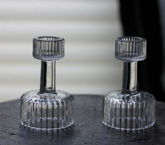 Glass pole candle stand thumbnail