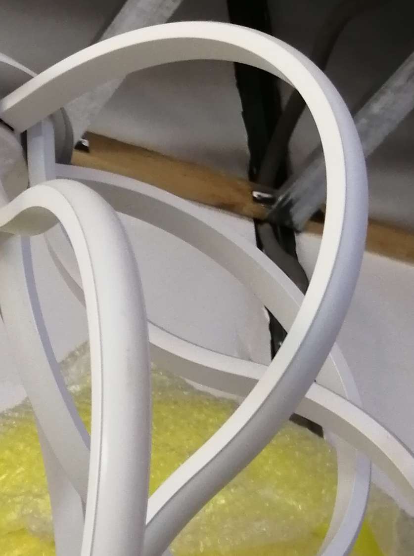 A modern chandelier with a new line design details Picture