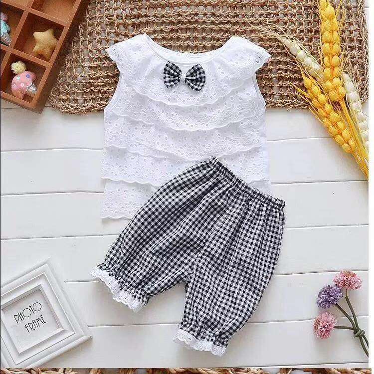 夏季女童套装细节图