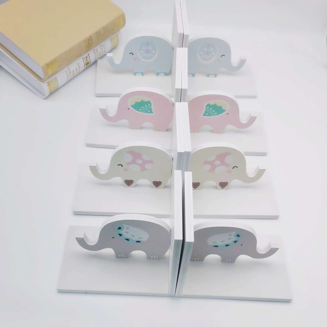 The little elephant bookstand stands in the student office The little elephant bookstand stands in the student office