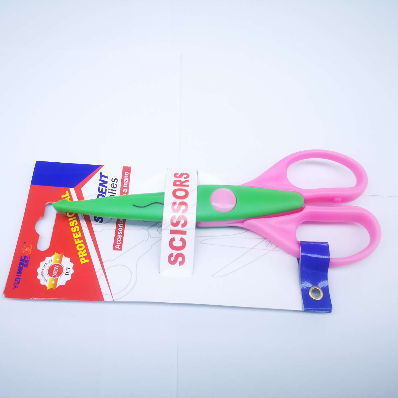 Yizhi King 7001D Nail Card Flower Scissors, 16 pieces per box, mixed in each box, product size 15.5*6 Specification image