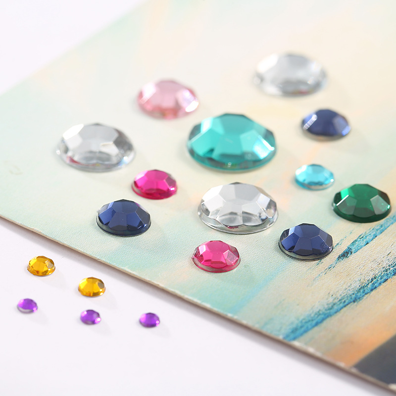 Taiwan acrylic drill round flat bottom flat engraving factory direct sales undefined