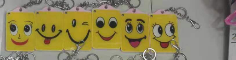 Acrylic with mirror bus card holder, student card, access control Kakarin jewelry