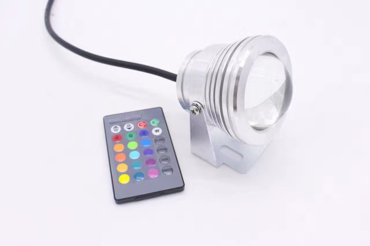 10W Colorful Underwater Light Ip68