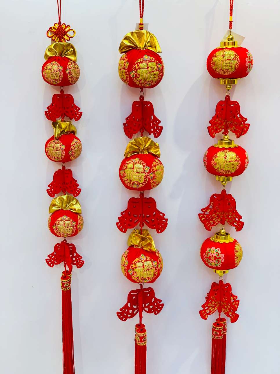 Home Decoration HC-06 Small three-dimensional money bag string Pendant, New Year and Spring Festival decoration indoor hanging decoration factory direct sales details Picture