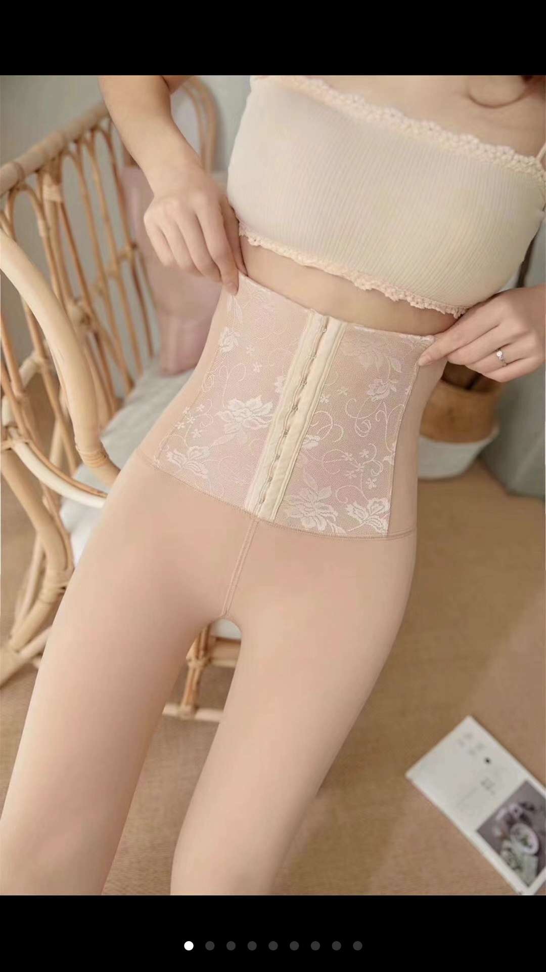 Internet-famous pants, Douyin pants, button-down one-piece pants details Picture