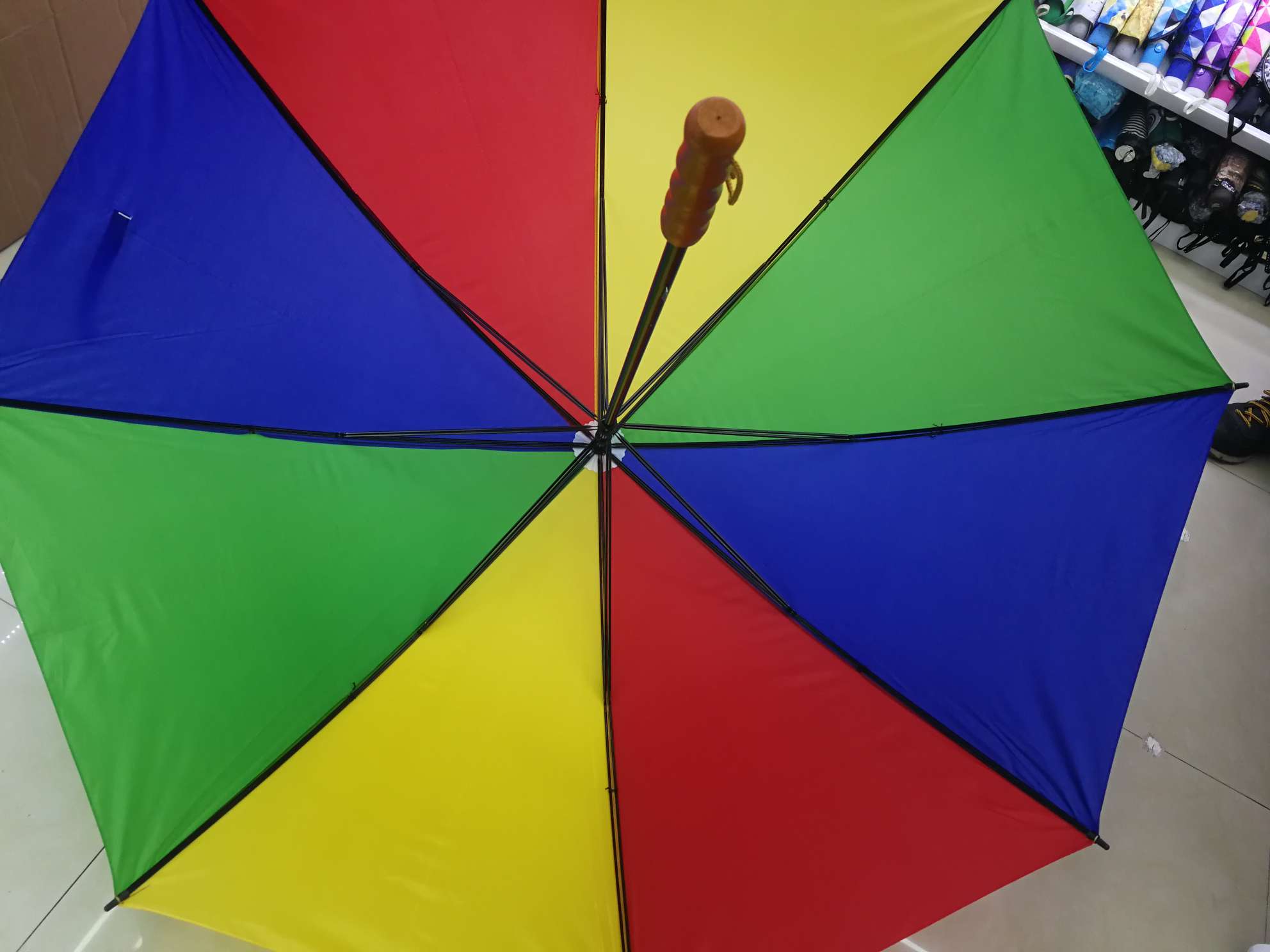Factory direct sales of straight-handled umbrellas, golf umbrellas, watermelon umbrellas and large umbrellas Application Scenario