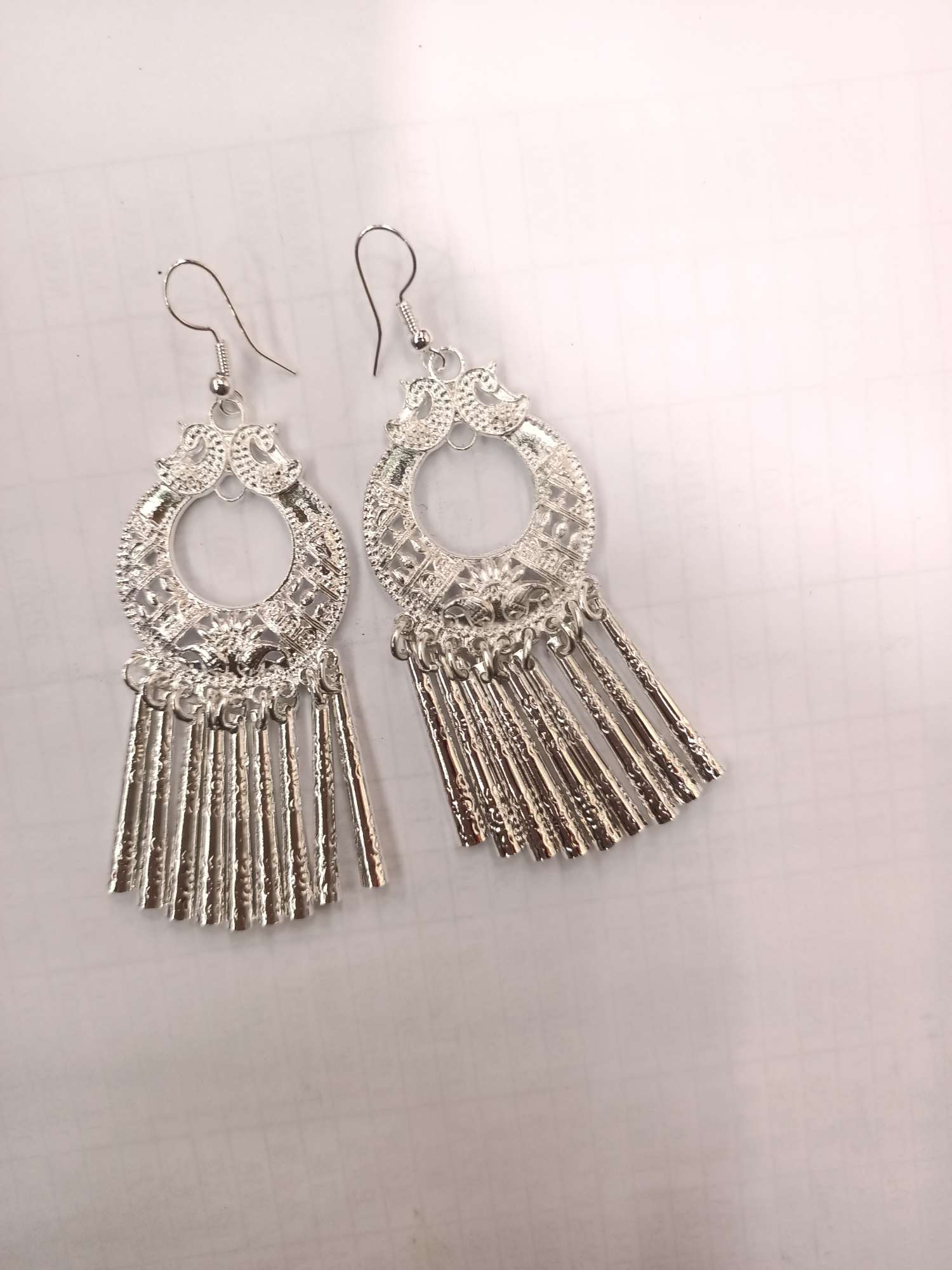 Minority silver earrings thumbnail