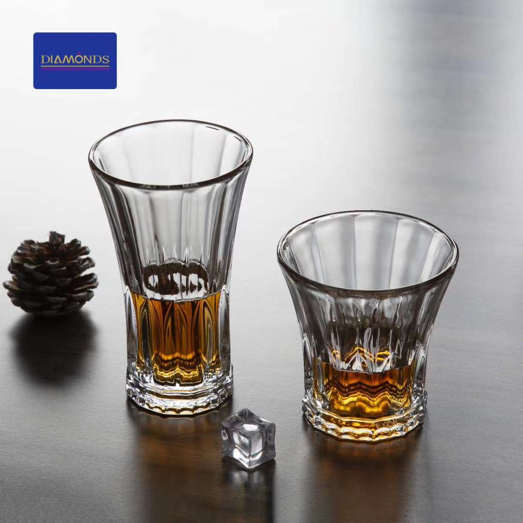 High and low cups, whisky cups, beverage cups, glass cups Application Scenario