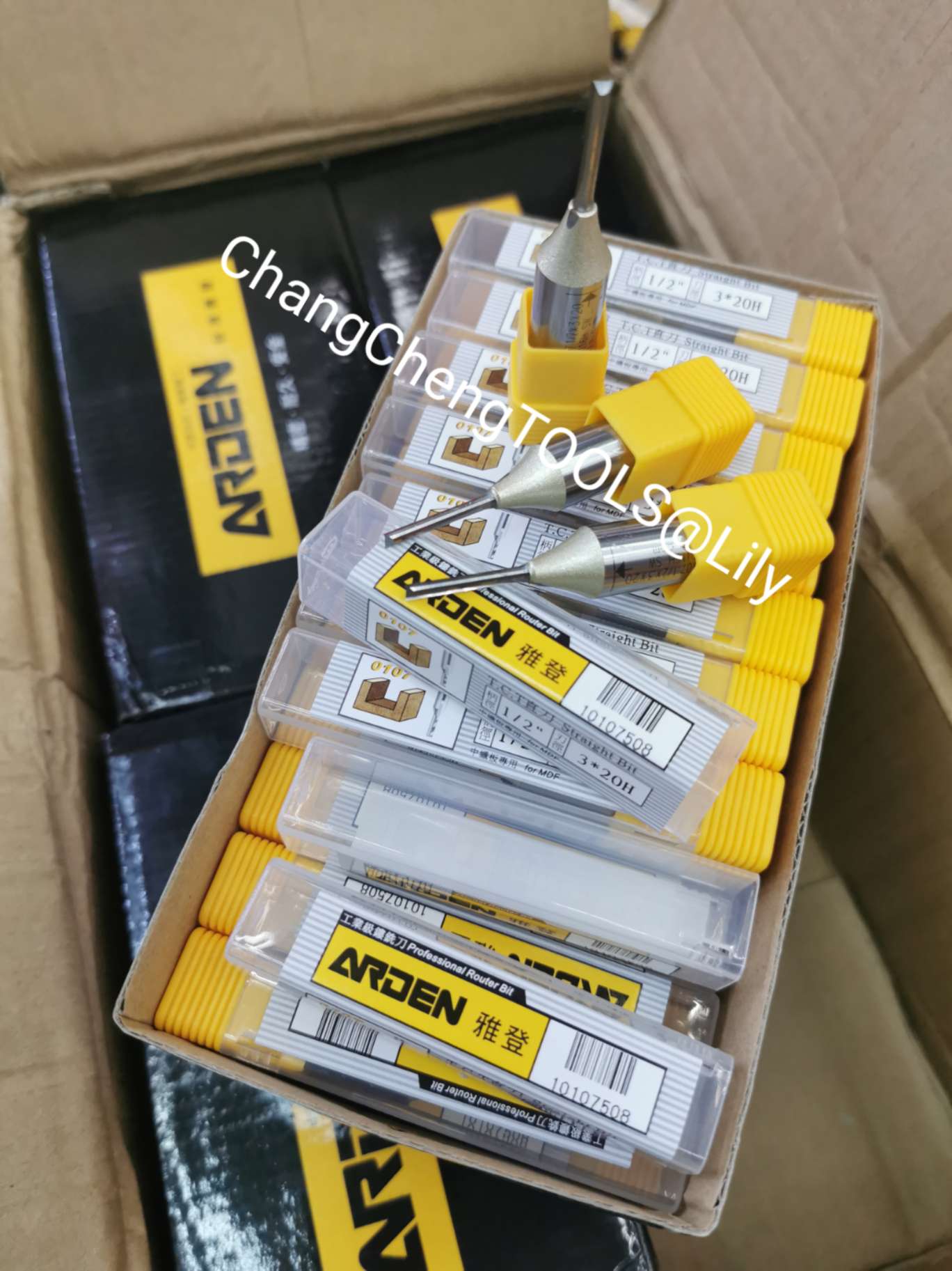 Arden T.c.t. Straight Milling Cutter For Woodworking details Picture
