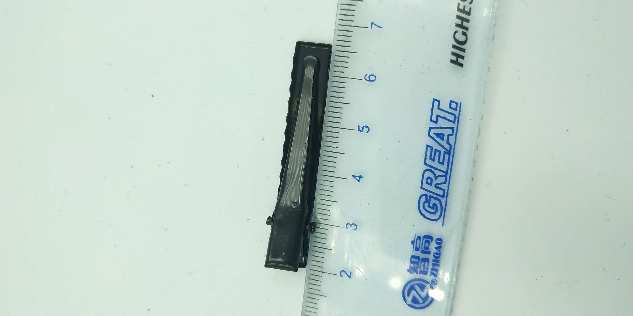3.2Cm Square Clip Diy Accessories Spray Paint Black Duck Beak Clip Handmade Diy Hair Clip Self-Made Hair Clip Hand-Made Accessories Clip Hair Clip Headband Bow Material Accessories undefined