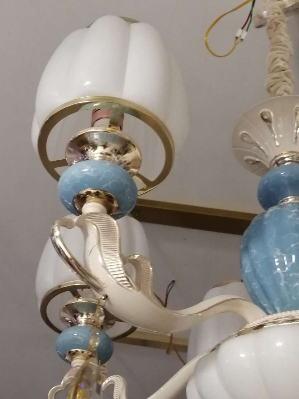 Selected best-selling glass crystal ceiling 1752 Specification image