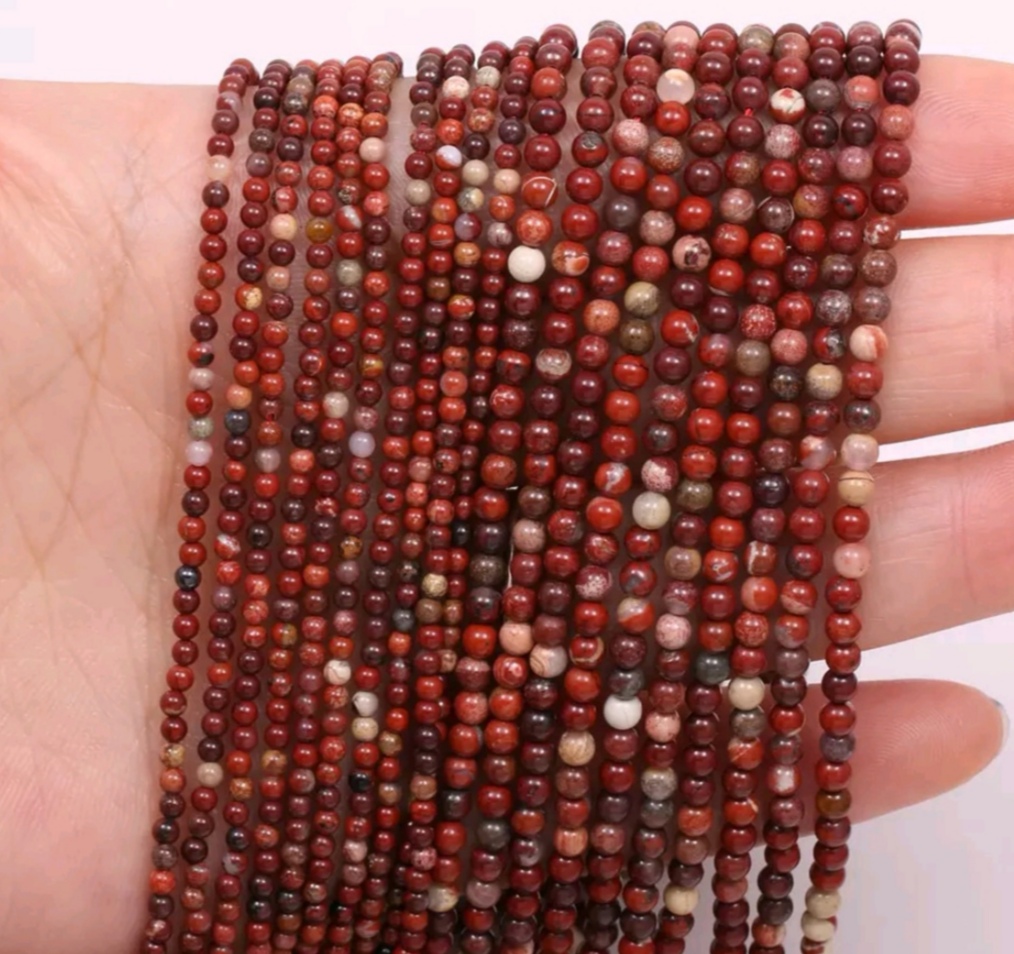 2020 New wholesale natural stone beads, rose quartz, amethyst, agate beads, jewelry making, beaded DIY bracelets, 2mm, 3mm undefined