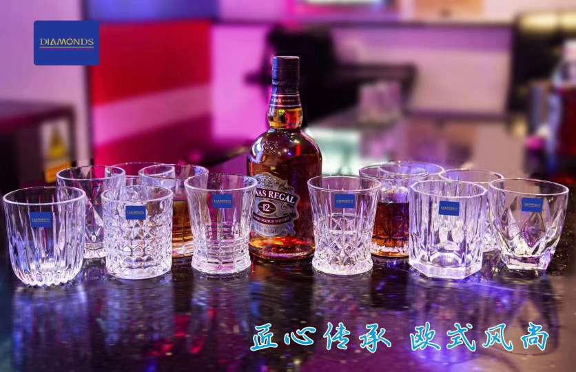 Whisky glass wine glass series undefined