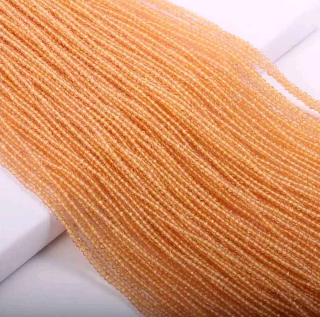 Small beads, natural gemstones, jade, citrine, peridot, 2 2222222223 mm cut, loose beads, jewelry, necklace making, 1DIY bracelet pic 6